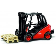 Bruder Toys Linde H30D Fork lift toy with tray